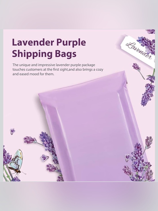 Other - 20 Count Lavender 10” x 13” polymailers